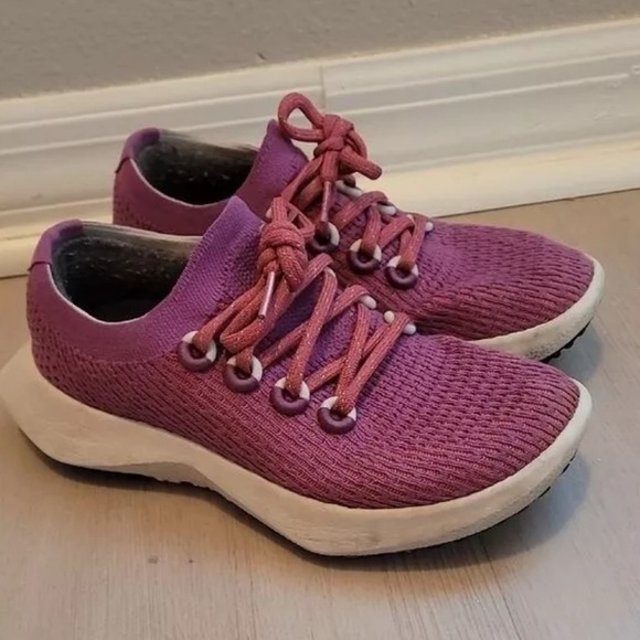 Allbirds Tree Dasher 2 Athletic Sneakers Running Shoes Purple Women  W 9.5 - Picture 3 of 7